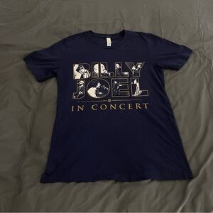 Billy Joel Concert graphic double sided print t-shirt